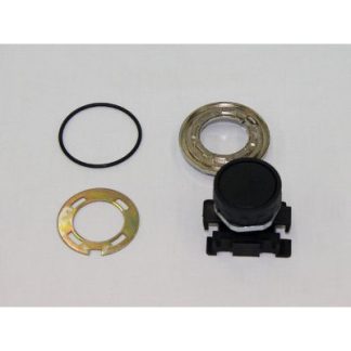 P12624/A Zwarte drukknop